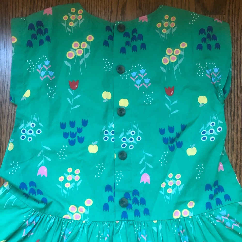 Hanna Andersson Floral Dress 8 - Picture 3 of 7